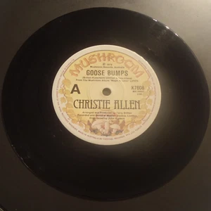 Christie Allen - Goose Bumps 7" 45 RPM SINGLE 1979 - Picture 1 of 2