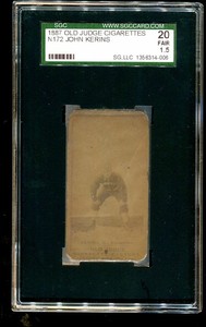 1887 N172 Old Judge JOHN KERINS Louisvilles SGC 1.5