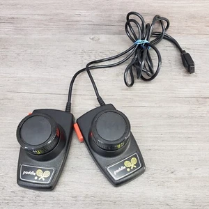 Two (2) Atari 2600 Driving Paddles / Controllers Untested - Picture 1 of 5