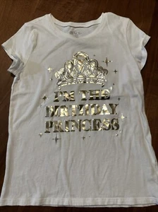 Children’s Place I’m The Birthday Princess T-shirt 10/12 - Picture 1 of 4