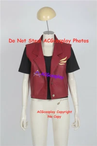 Resident Evil Claire Redfield Jacket Cosplay Costume faux leather acgcosplay - Picture 1 of 6