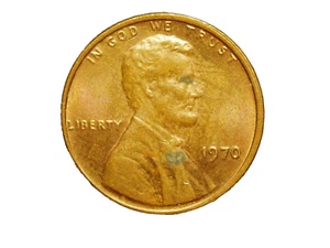 1970 LINCOLN MEMORIAL CENT #50 - Picture 1 of 2