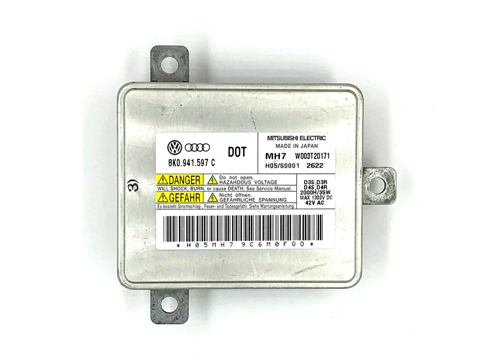 OEM Audi / VW 8K0941597C Xenon HID Headlight Ballast Control Unit Module - Image 1 of 2
