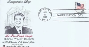 RONALD REAGAN - GEORGE BUSH INAUGURATION 1981 - Unknown - Picture 1 of 1