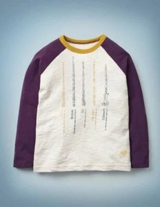 Camisa Mini Boden Harry Potter Varita Raglán Nueva Con Etiquetas Nueva 4-5 - Imagen 1 de 3