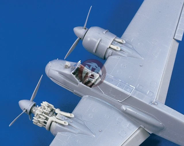 Verlinden 1/48 Henschel Hs 129 B-2 Detail Set (for Hasegawa) [Resin Update] 1551 - Image 1 of 1