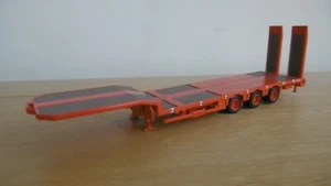 Remolque Oxford Moderno Camión Nooteboom Carga Baja con Rampas Naranja 1:76 - Imagen 1 de 2