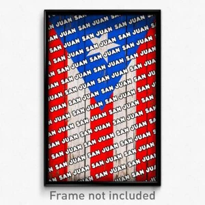 San Juan Puerto Rico Poster (PR City Souvenir 11x17 Town Print) - Picture 1 of 1