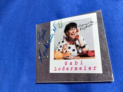 Gabi Lodermeier - Apparat 13,Veiglhofer, DIGIPAK 1994 BMG /ARIOLA mit Autogramm. - Bild 1 von 4