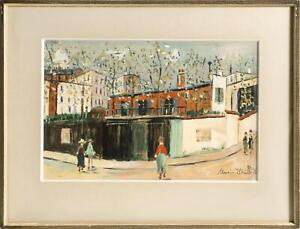 Maurice Utrillo, Sur la Route de Village from Douze Contemporains, Lithograph wi