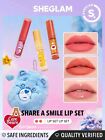 SHEGLAM X Care Bears Share A Smile Lip Set  3 Pcs/Set High Shine Finish Lip...