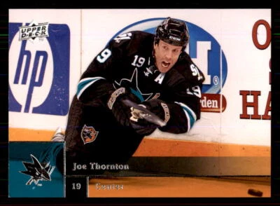 2009-10 Upper Deck #152 Joe Thornton San Jose Sharks - Image 1 of 2