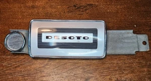 Original 1950-54 DESOTO Radio Dash Delete Plate with mounting Bracket. - Picture 1 of 5
