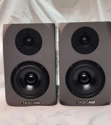  TASCAM VL-A4 CASSE MONITOR STUDIO BI-AMPLIFICATE BASS REFLEX 35W - Imagen 1 de 4