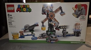 LEGO Super Mario: Reznor Knockdown Expansion Set (71390) New In Box Sealed - Picture 1 of 5