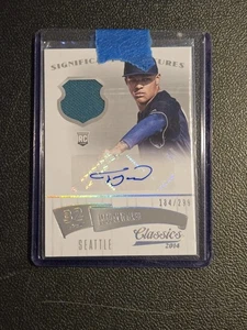 2014 Panini Classics Taijuan Walker Significant Signatures Jerseys Silver #/299 - Picture 1 of 2