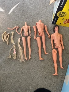 Vintage 60er Mattel Barbie Ken Puppe viele Teile zum Reparieren - Bild 1 von 12