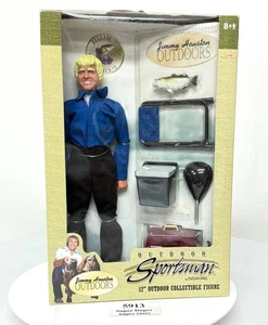 JIMMY HOUSTON - Bass Fishing - 12" Figure - Ertl Collectibles - Picture 1 of 8