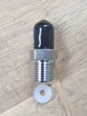 Male Foster Fitting 8mm With M10 *1 Male Threads. Stainless Steel. - Image 1 of 4