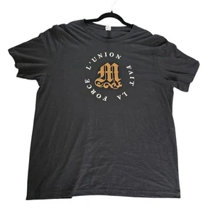 Monkless Belgian Ales T-Shirt Herren 2XL Schwarz Grafikdruck Tee - Bild 1 von 6