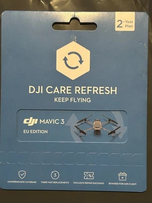 DJI Care Refresh For DJI Mavic 3  2 Year Plan EU Edition - Image 1 of 2