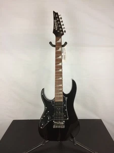Open Box Ibanez GRGM21L Gio Mikro Left-Handed Mini Electric Guitar, Jatoba Finge - Picture 1 of 9