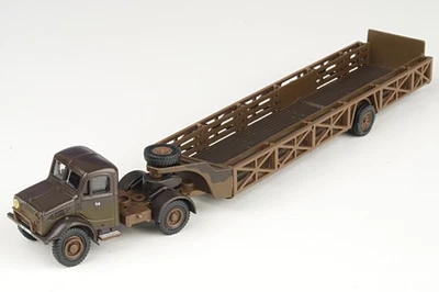 76BD011 Oxford Diecast OX Truck w/Queen Mary Trailer 1/76 Model RAF 108 Repair - Image 1 of 2