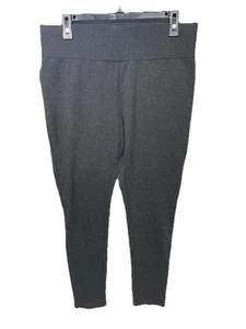Philosophy High Waist Charcoal Heather Stretch 7/8 Leggings Size L - Picture 1 of 7