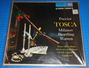 Milanov/Bjoerling/Warren/Leinsdorf PUCCINI Tosca - RCA LSC-6052/1-2-B SEALED - Picture 1 of 2