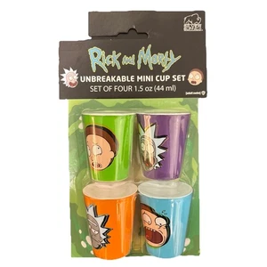 Juego de mini tazas irrompibles Rick and Morty - Imagen 1 de 3