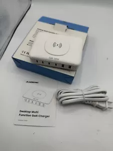 Marnana 100W GaN Charging Station with 15W Wireless Charger - Picture 1 of 6