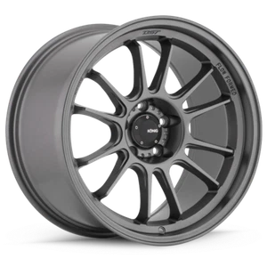 (1) 19x10.5B +25 Konig Hypergram 5x114.3 Matte Grey Wheel - Picture 1 of 2
