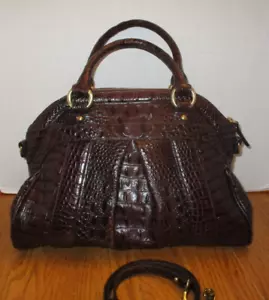 Borsa a tracolla Brahmin Louise in pelle rosa - Foto 1 di 12