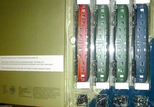 4 Doppelstock DB4yg 79001 79003 grün 79004 blau Wr4yge DB001 HERIS S4 H0 1:87 µ - Bild 1 von 5