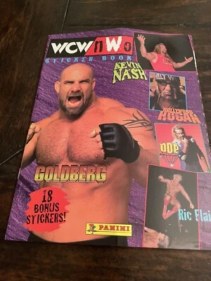 (1) Álbum de pegatinas Panini WCW nWo 1999 sin usar 4 Life!!! Foto 1 de 4