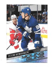 2020 21 YOUNG GUNS RC EGOR KORSHKOV ROOKIE CARD #219