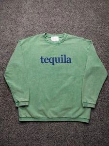 New Panache Apparel Long Sleeve SweatShirt Womens Large Green "TEQUILA" NWT NOS - Picture 1 of 8
