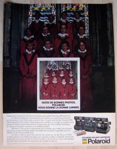 Publicité Papier - Appareil Photo Polaroid De 1982 - Photo 1 sur 1
