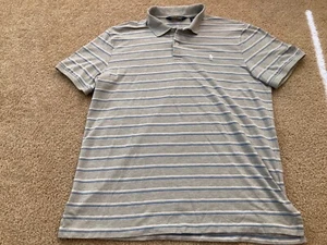 Polo Golf Ralph Lauren Polo Shirt Mens Size XL Pro Fit Gray Short Sleeve Cotton - Picture 1 of 10