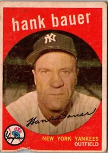 1957 Topps Hank Bauer #240 New York Yankees