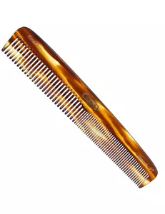 Kent 9T Dressing Table Comb 190mm Handmade Sawcut Styling Coarse Fine Comb - Picture 1 of 1