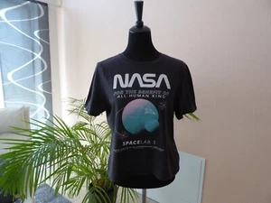 T-Shirt H&M Nasa anthrazit Gr. S - Bild 1 von 4