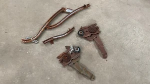 1959 1960 Buick 2 Door HT Rear Window Regulators and Track Cadillac Impala - Picture 1 of 13