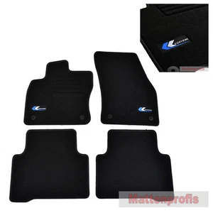 Tappetini professionali in velluto logo adatti per VW Touran II 5T dall'anno 05/2015 - Foto 1 di 3