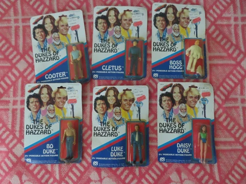 Dukes of Hazard Action Figure Set MEGO Cover