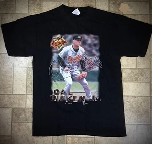 T-shirt media vintage uomo adulto Cal Ripken Junior - Foto 1 di 3