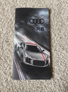 2018 AUDI R8 Coupe And Spyder 32-page Original Sales Brochure Book Catalog - Picture 1 of 2