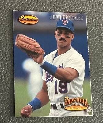 1993 TED WILLIAMS - DAWNING OF A LEGACY - #152 JUAN GONZALEZ TEXAS RANGERS - Image 1 of 2
