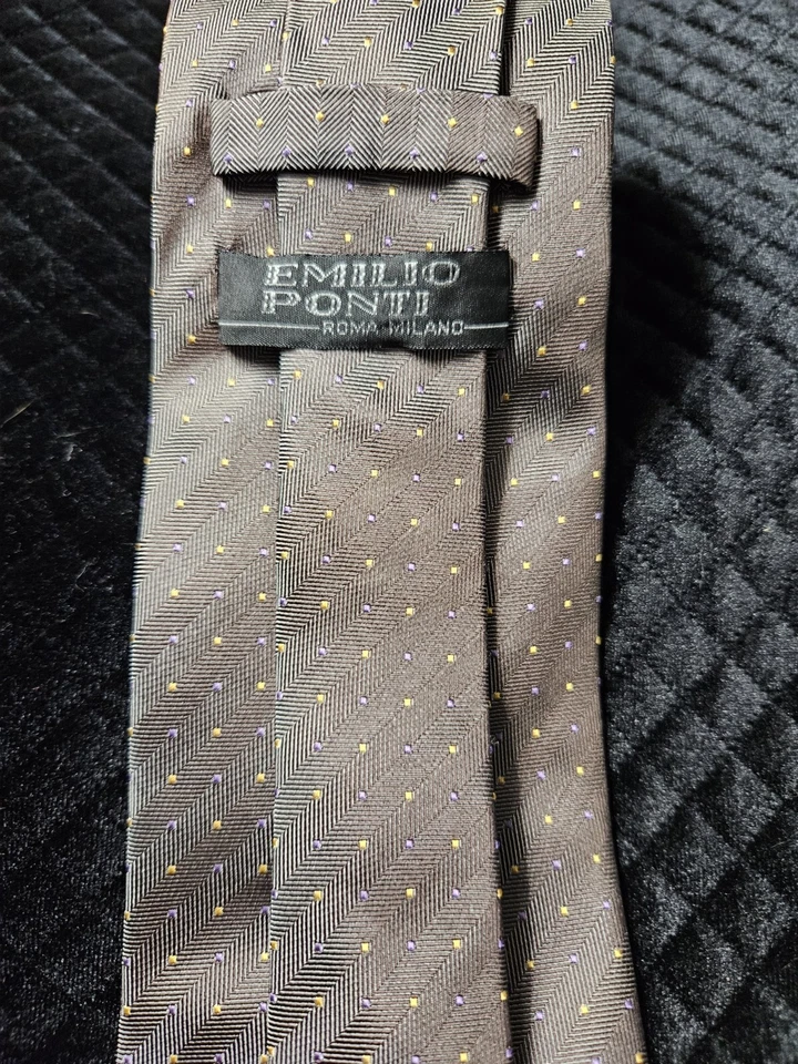 Mens tie/Emilio Ponti/Roma Milano/ - Image 1 of 1