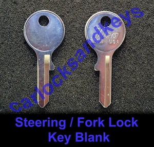 2006+ Suzuki Boulevard M109R Steering / Fork Lock Key Blank - Picture 1 of 2